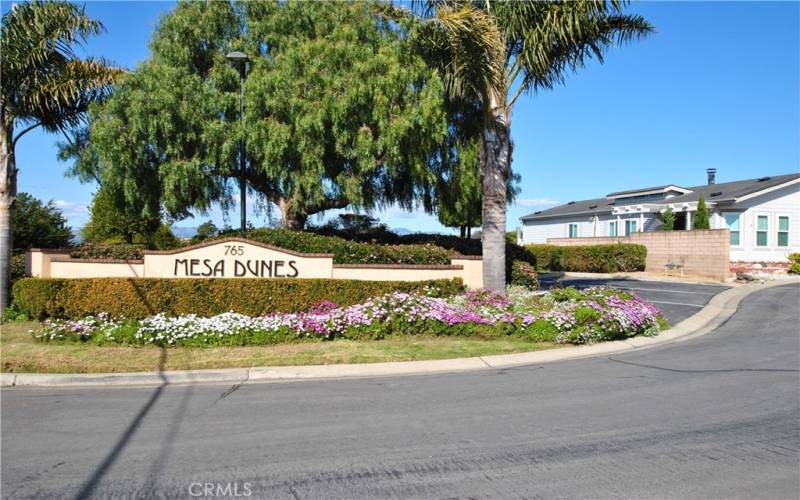 Mesa Dunes entrance