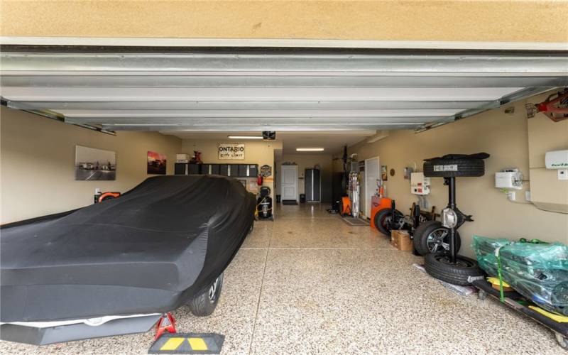 Epoxy Tandem Garage