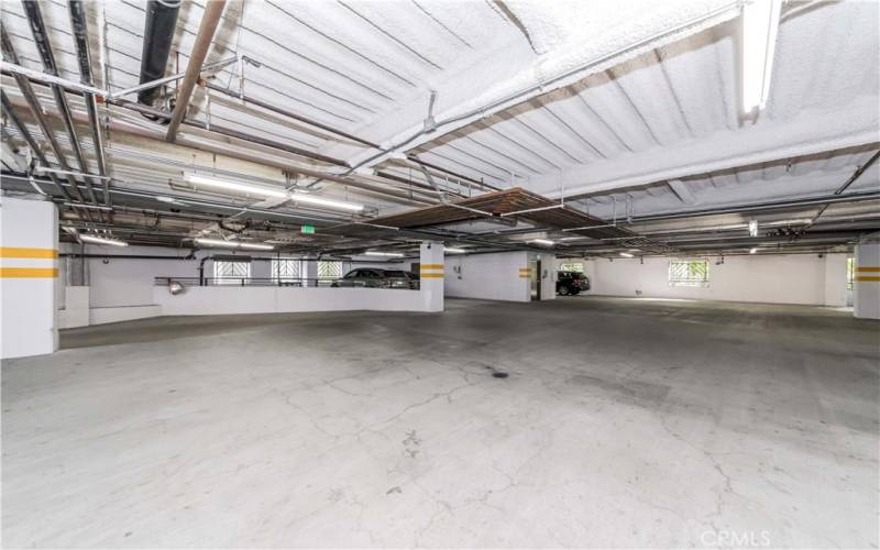 2 Parking Spots in Secured Garage w Guest Spots