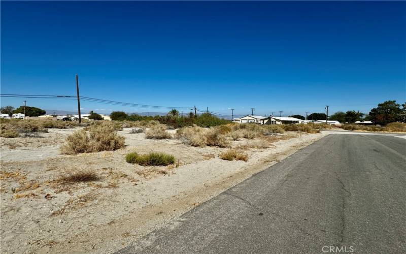 Corner houses on Palm Drive