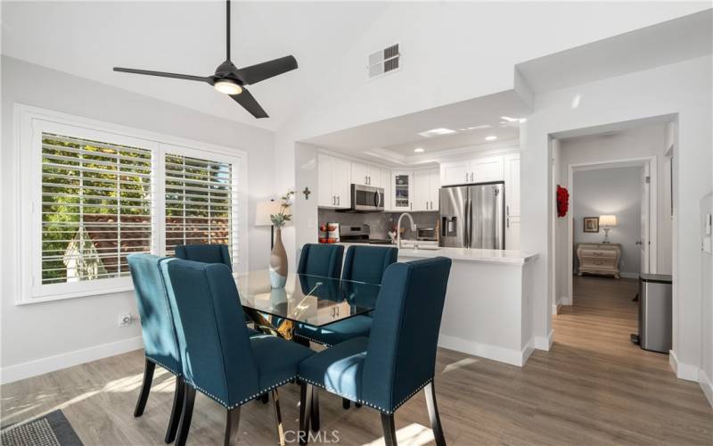 Dining Room and Kitchen