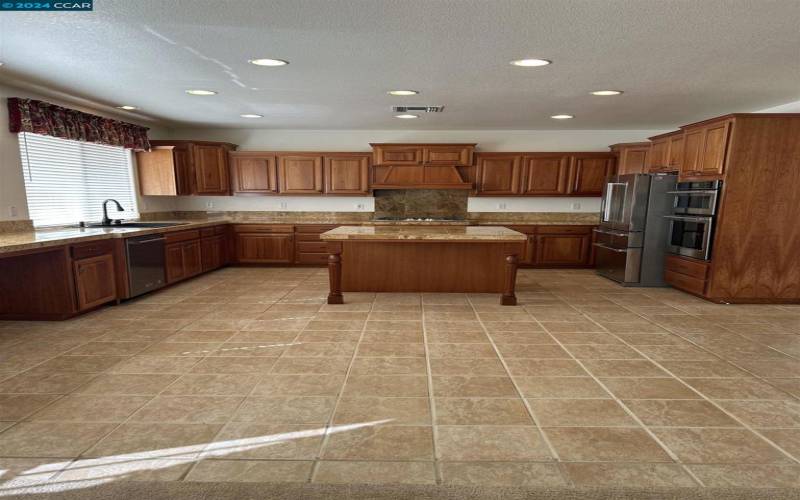 Kitchen view from Family Room