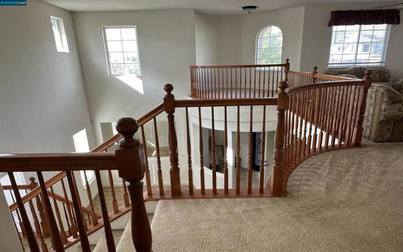 Upgraded Stair Railing