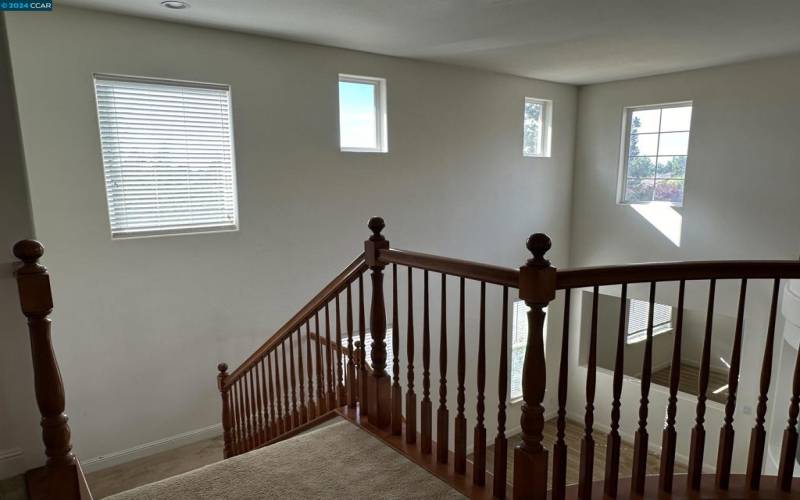 Upgraded Stair railing