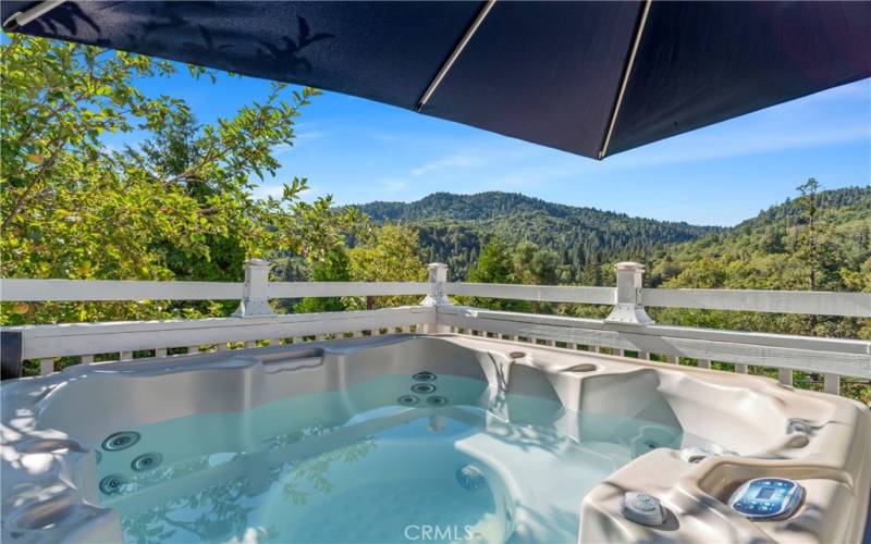 Hot Tub with views