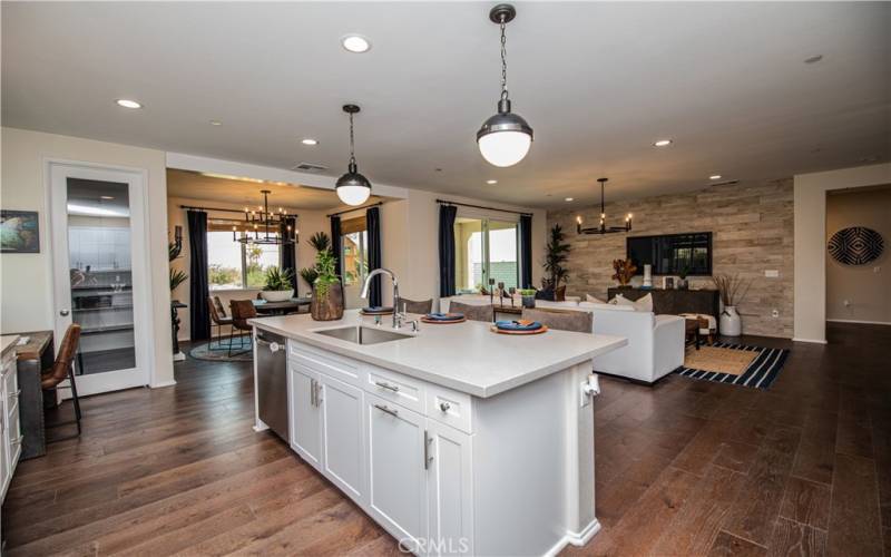 Living Room and Kitchen