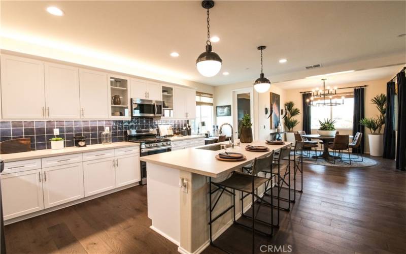 Living Room and Kitchen