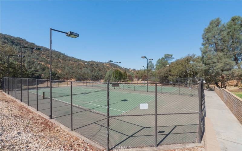 Tennis courts