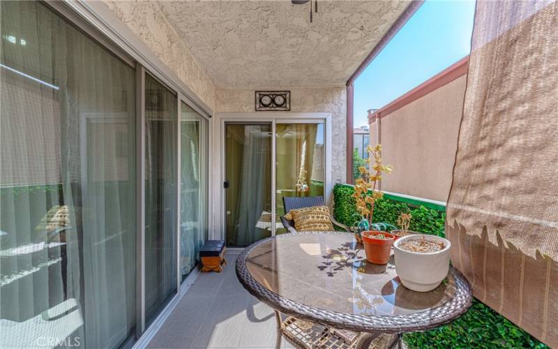 Living room Balcony