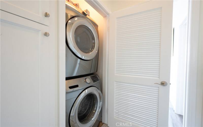 Upstairs Laundry w/full-size washer and dryer