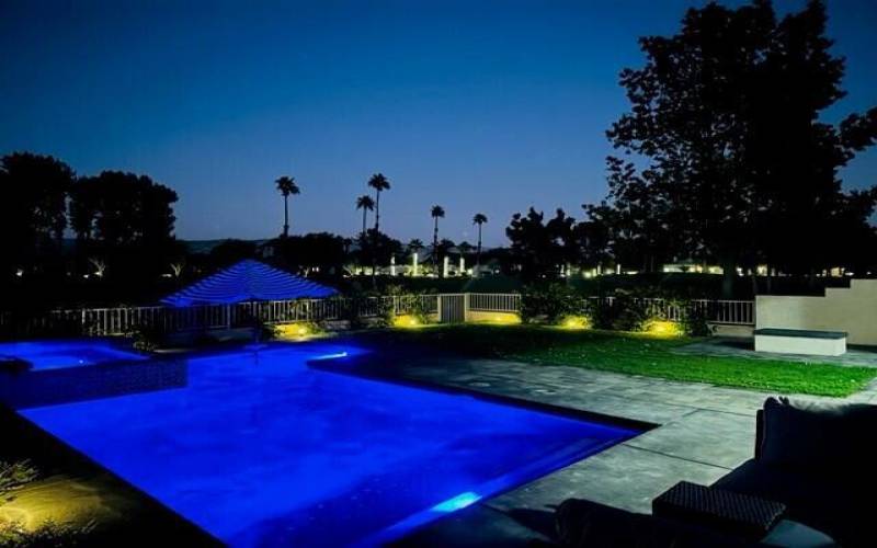 Pool at night 2