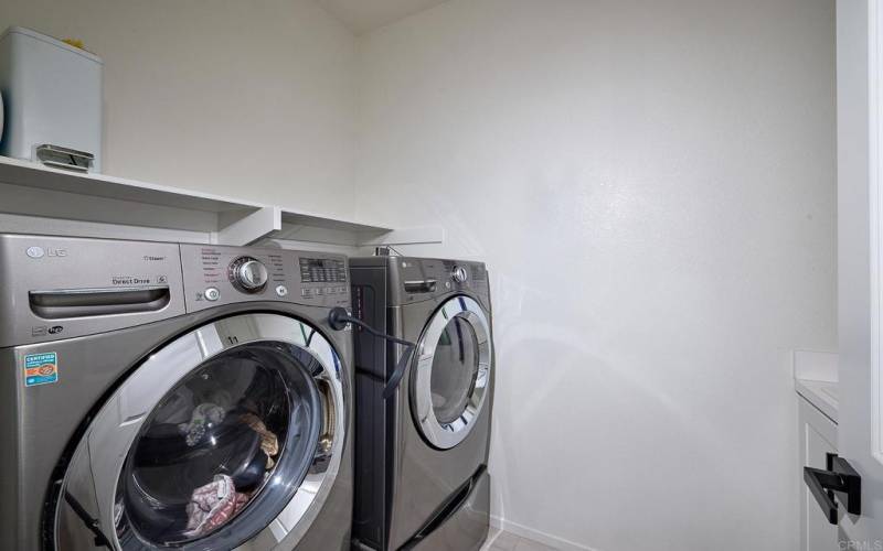 Laundry Upstairs w/ Sink