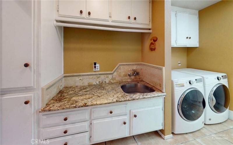 Laundry Room with Sink