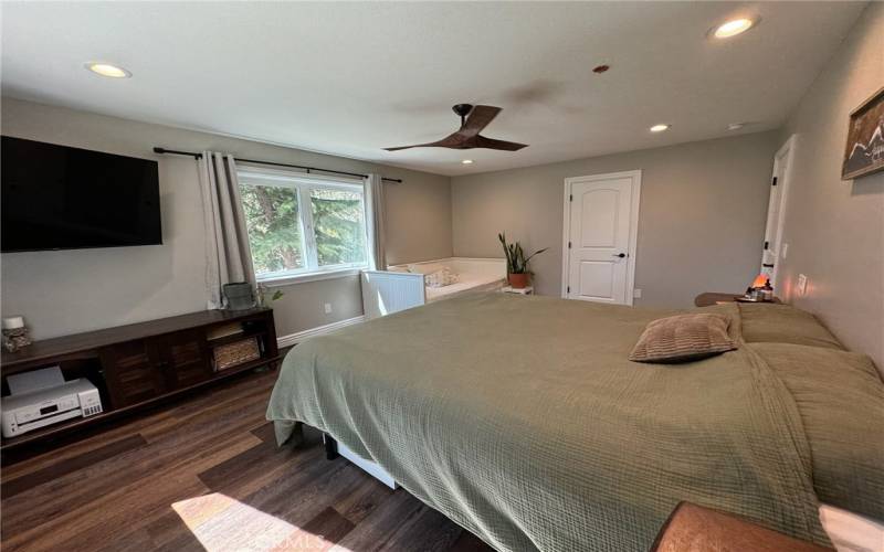 Bedroom 2 with walk-in closet