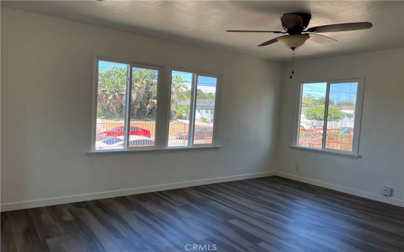 Living room of front unit