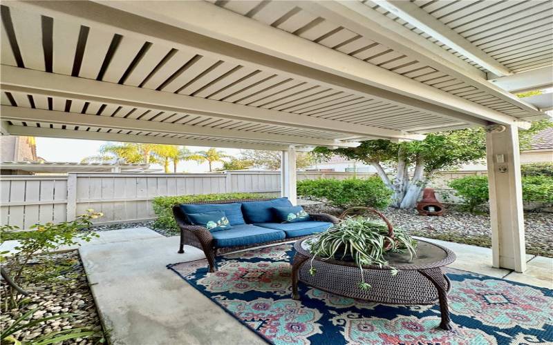 Covered Patio Area