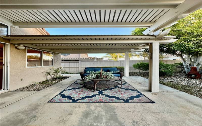 Covered Patio Area