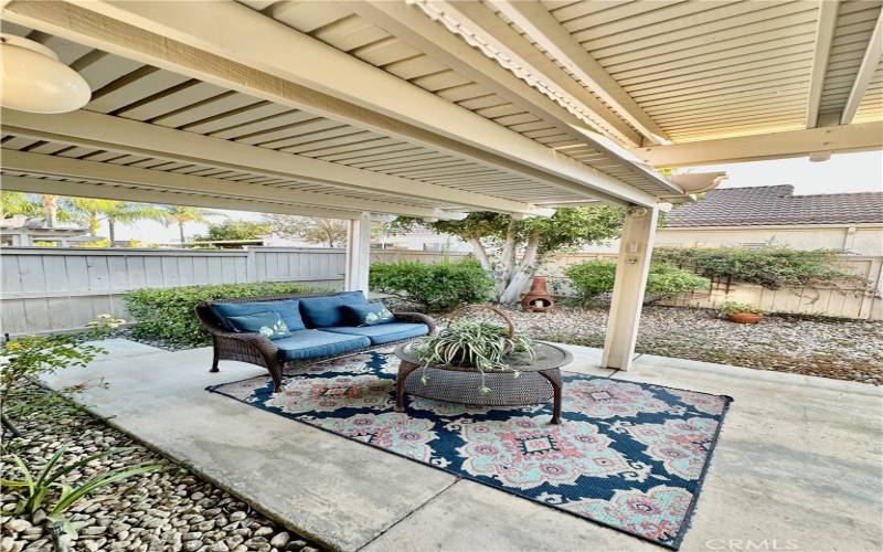 Covered Patio Area