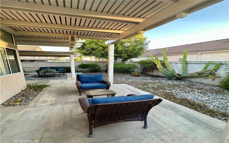 Covered Patio Area