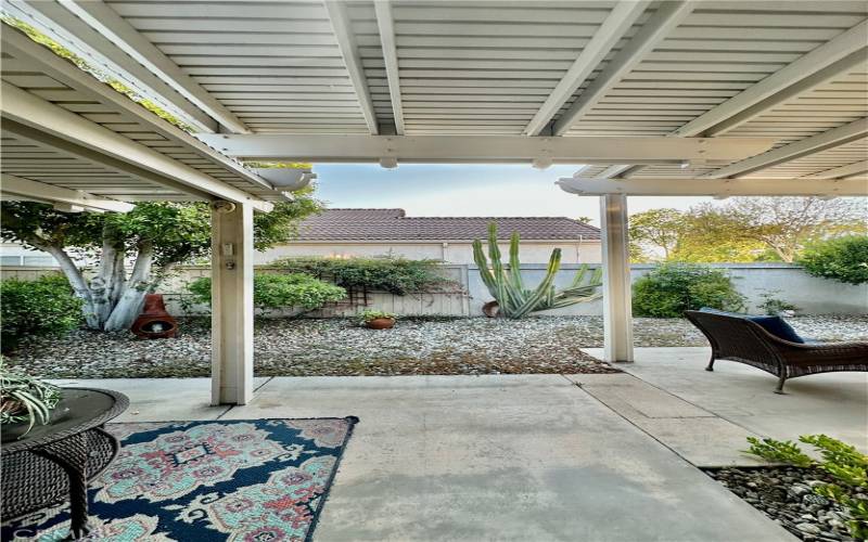 Covered Patio Area