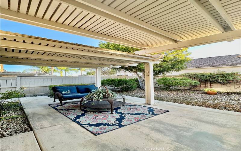 Covered Patio Area