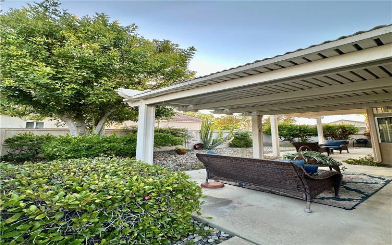 Covered Patio Area