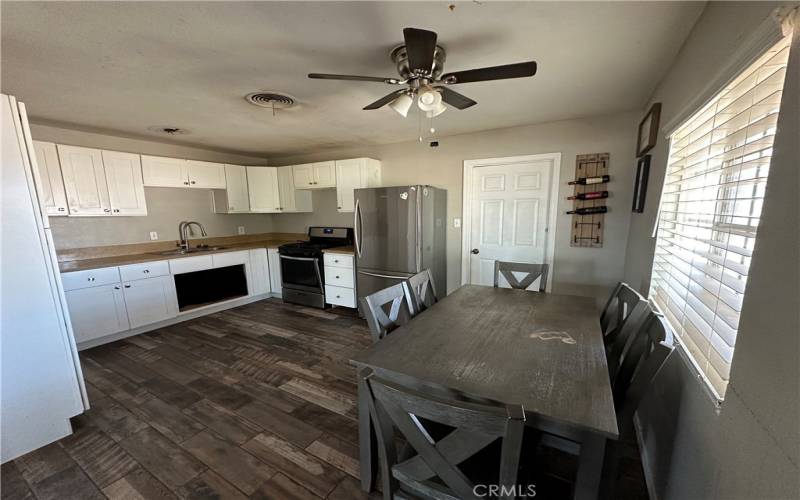 Kitchen and Dining Area