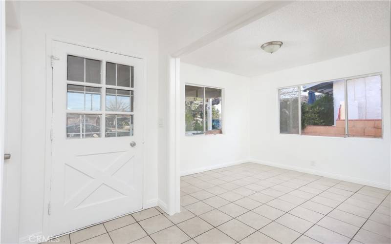 Formal dining room