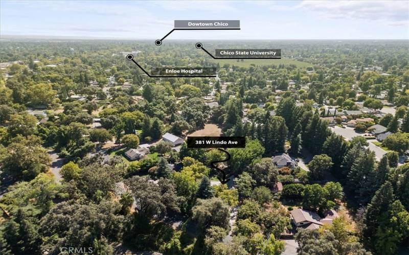 Large Lot in Central Chico Location