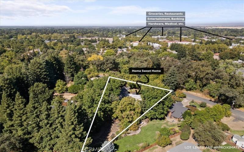 Large Lot in Central Chico Location