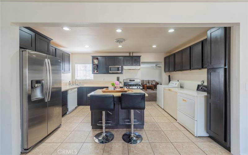 Kitchen (Family Room beyond)