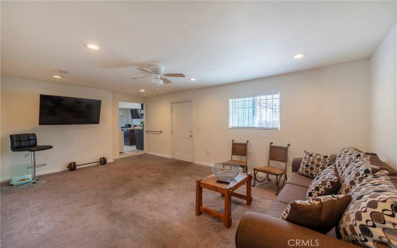 Family Room (Beyond the kitchen)