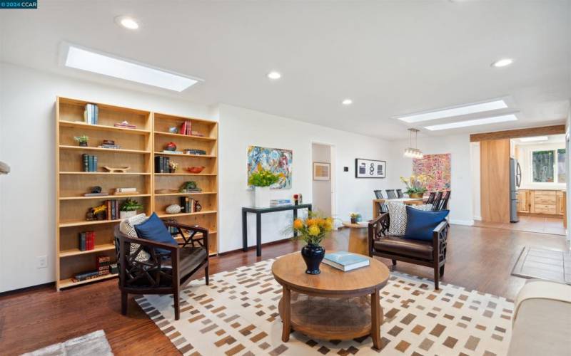 Living Room Bookshelves