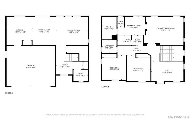 Total house floor plan