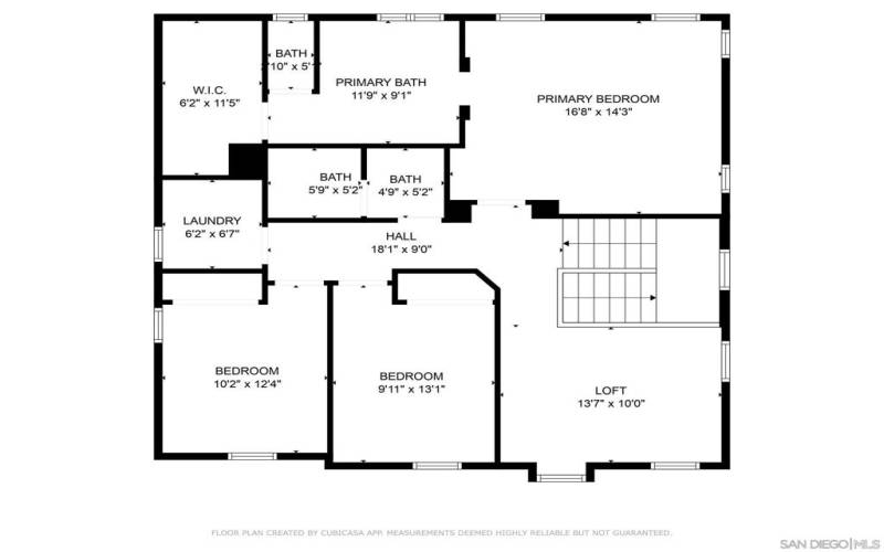 Second floor plan