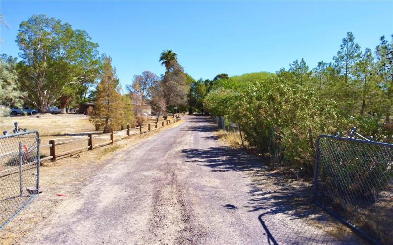 Private driveway