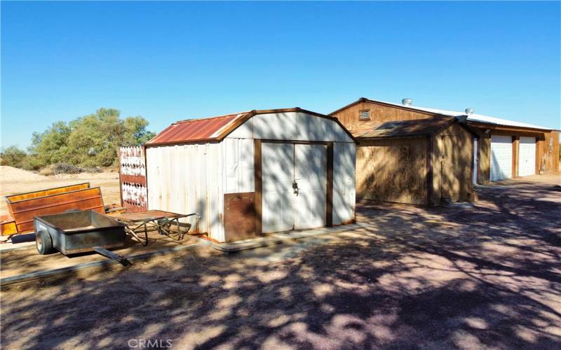 Additional storage sheds