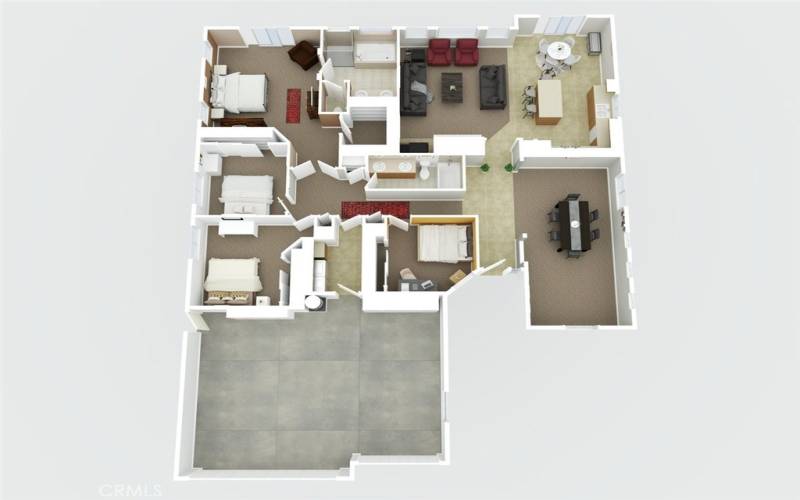 3D floor plan