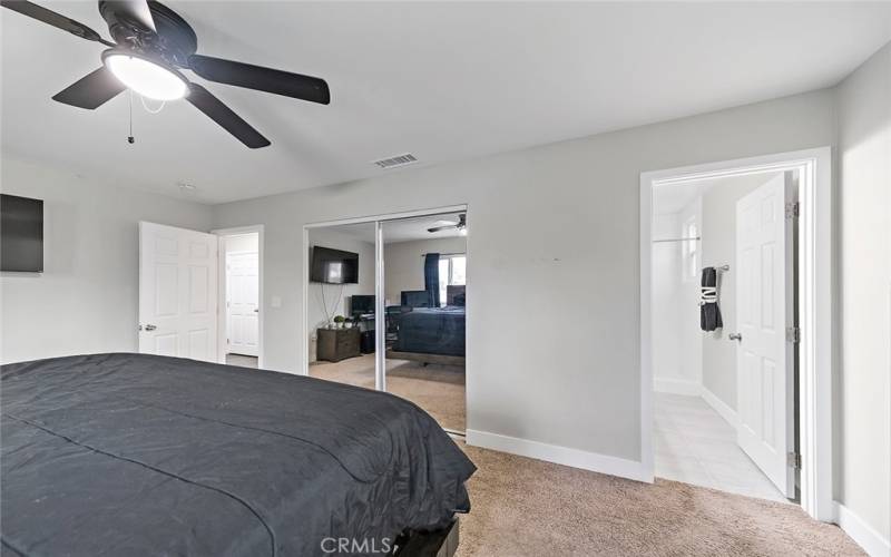 Primary Bedroom w/ Walk-in Closet and Private Bath