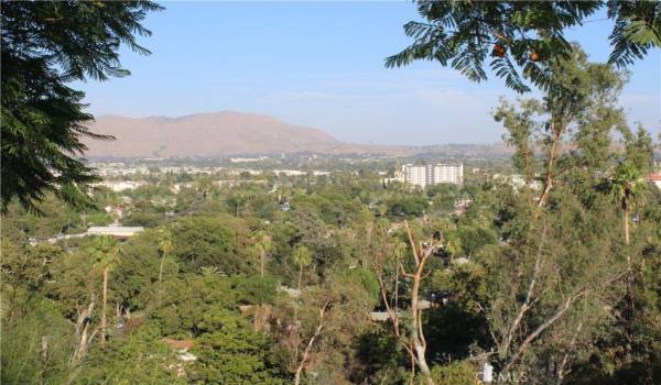 Downtown Riverside towards Box Springs