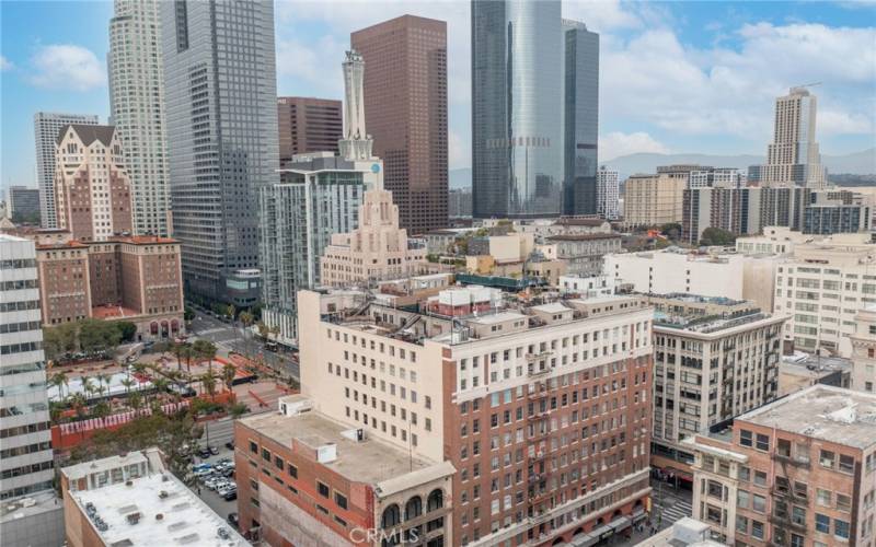 Aerial view of SB Grand Building