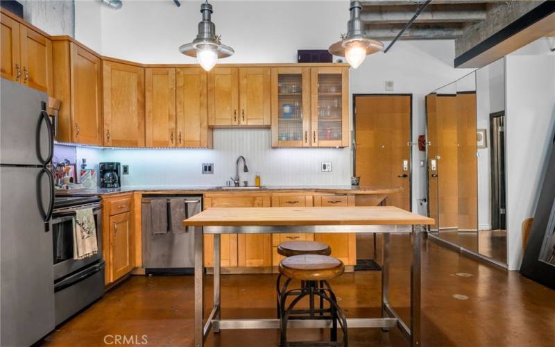 Kitchen with Granite counter top