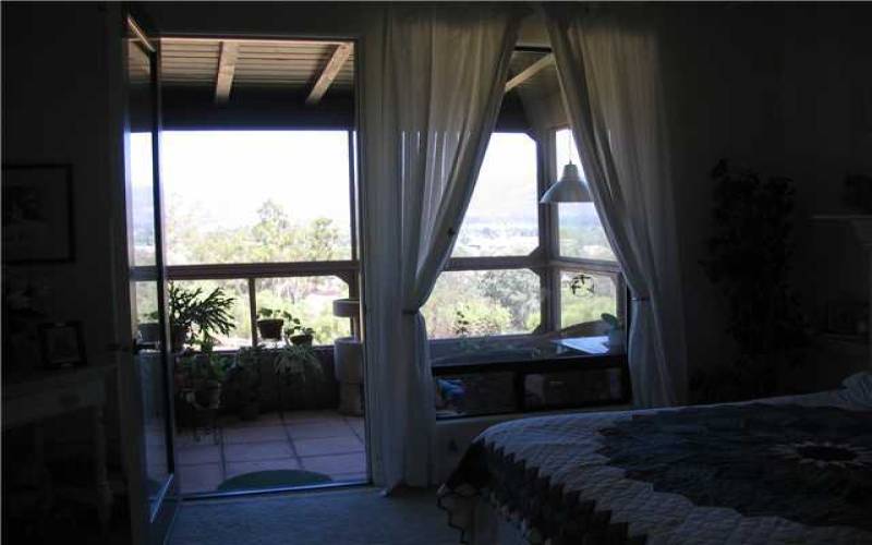 screen porch off master bedroom.