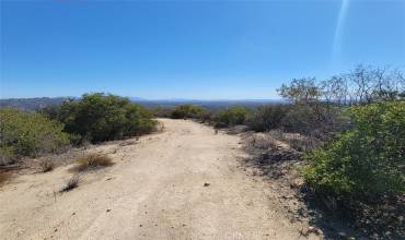 Views of Fallbrook to the south, Camp Pendleton to the southwest and ocean views on clear days