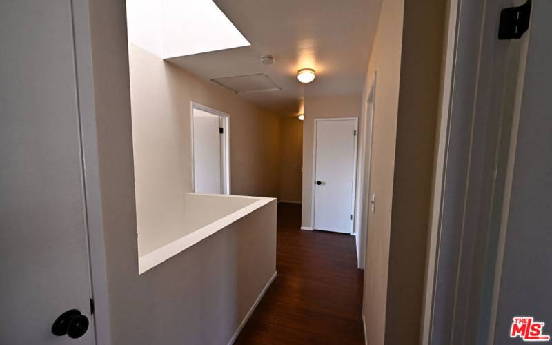 upstairs hallway