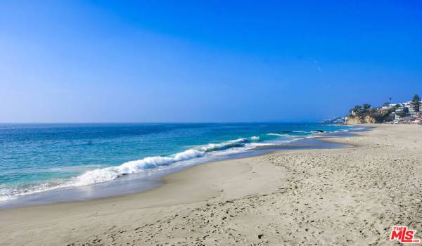 pristine beach