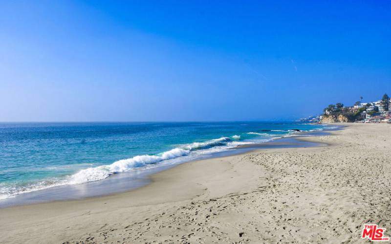 pristine beach