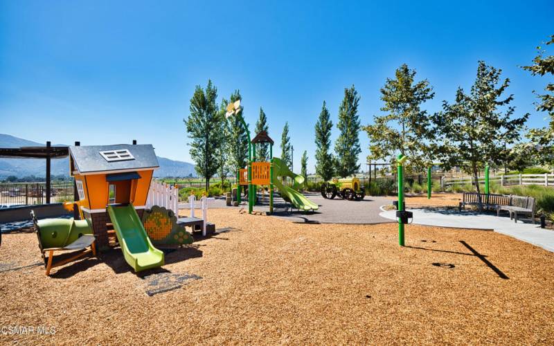 Ranch house playground