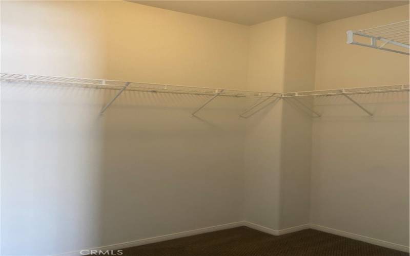 Spacious closet