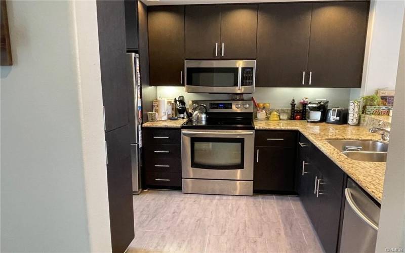 Kitchen with appliances